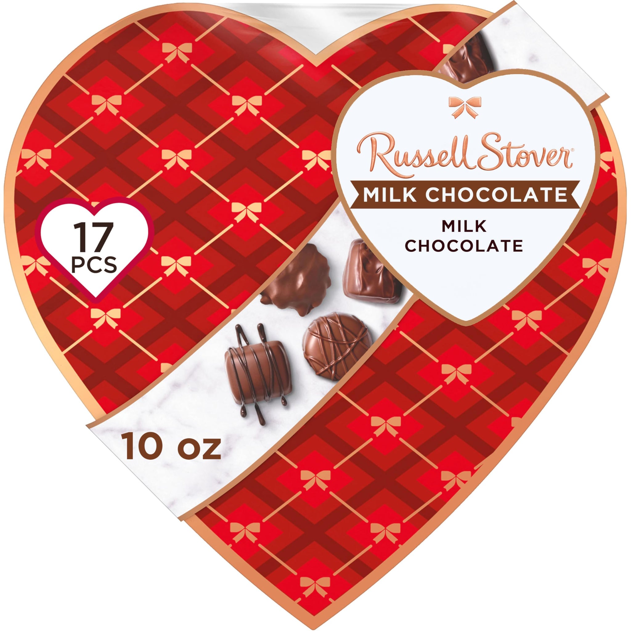 Russell Stover Assorted Chocolates MC Hearts 6 10OZ