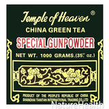 Temple of Heaven China Green Tea Special Gunpowder 1 Kilo Guaranteed Authenticity, 2.2 Pound (Pack of 1)