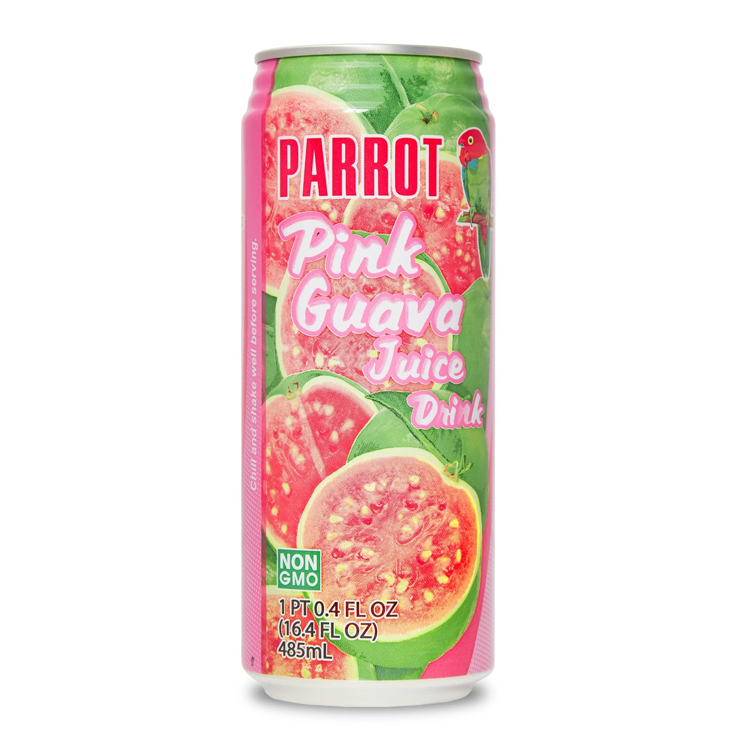 Parrot Brand Pink Guava Juice 16.4 fl. oz.?Pack of 12?