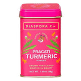 Diaspora Spice Co. Pragati Turmeric Powder - Single-Origin Heirloom Turmeric from India, High Curcumin (5.2%), Fresh Harvest Spice for Cooking, Golden