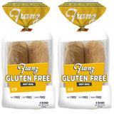 Franz Bakery Gluten Free Hot Dog Buns - 2 Pack (2 x 12oz)