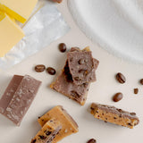 Tonja's Toffee Milk Chocolate Almond Toffee 4oz, 8oz, 16oz | Handcrafted | Small-Batch | Gluten-Free | Dye-Free | Made in USA | Family Owned