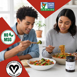 24Vegan - All Natural Vegan Stir Fry Sauce for Cooking and Dipping | Gluten Free, Non-GMO, No MSG Added, 7.5 oz