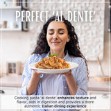 Divella Gluten Free Penne Pasta, 16 oz. (Pack of 3) - Authentic Italian Gluten Free Pasta, Penne Rigate Made with Maize and Rice Flour, Perfect 'Al