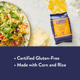 DeLallo Gluten Free Orzo Pasta, 12 oz Bag, (6 Pack), Made with Corn and Rice Flour, Handcrafted in Italy, Non-GMO, All Natural, Kosher