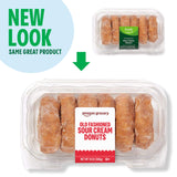 Amazon Grocery, Old Fashioned Sour Cream Donuts, 13 Oz, 6 Ct, Frozen