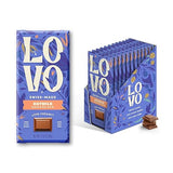 LOVO Oatmilk Chocolate, 100% Plant-based, Vegan, Non GMO, Gluten-Free, Swiss Made. 2.82 oz (Pack of 12)