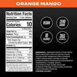 PRIME Energy ORANGE MANGO | Zero Sugar Energy Drink | Preworkout Energy | 200mg Caffeine with 355mg of Electrolytes and Coconut Water for Hydration|