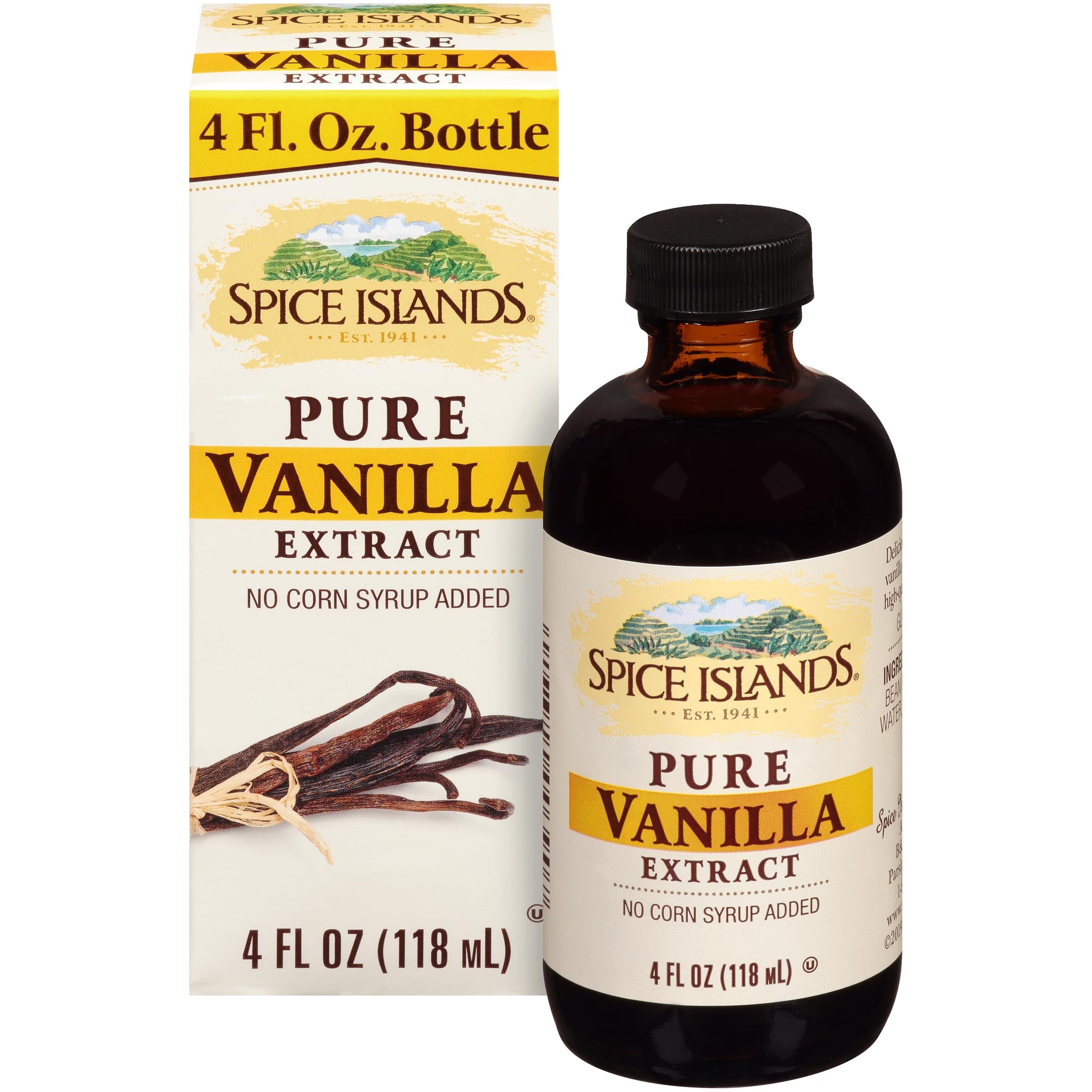 Spice Islands Vanilla Extract, 4 oz