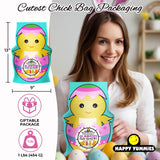 Happy Yummies Gummies, Egg with Chick Shaped Gourmet Gummies - Delicious Assorted Flavors Candy Snacks for Spring Celebrations, Perfect Holiday Treat