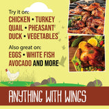 Organic Chicken Seasoning - Anything With Wings by Flavor Seed, Carnivore & Keto Poultry Rub & Wing Dust for Chicken, Quail, Duck, Pheasant