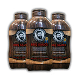 Bearded Butchers BBQ Sauce 17.5 oz, Pack of 3 - Tangy & Smoky, Original Spice Blend, Gluten Free, No MSG, Real Ingredients, Perfect for Ribs, Brisket