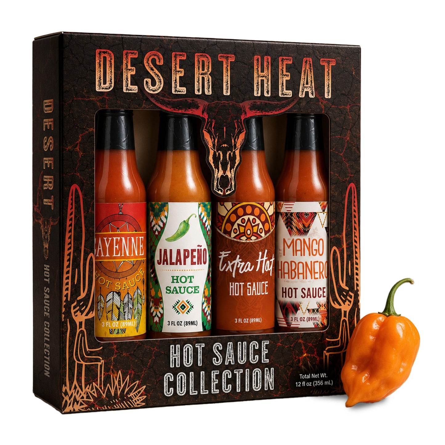 Desert Heat 4 Hot Sauce Variety Pack