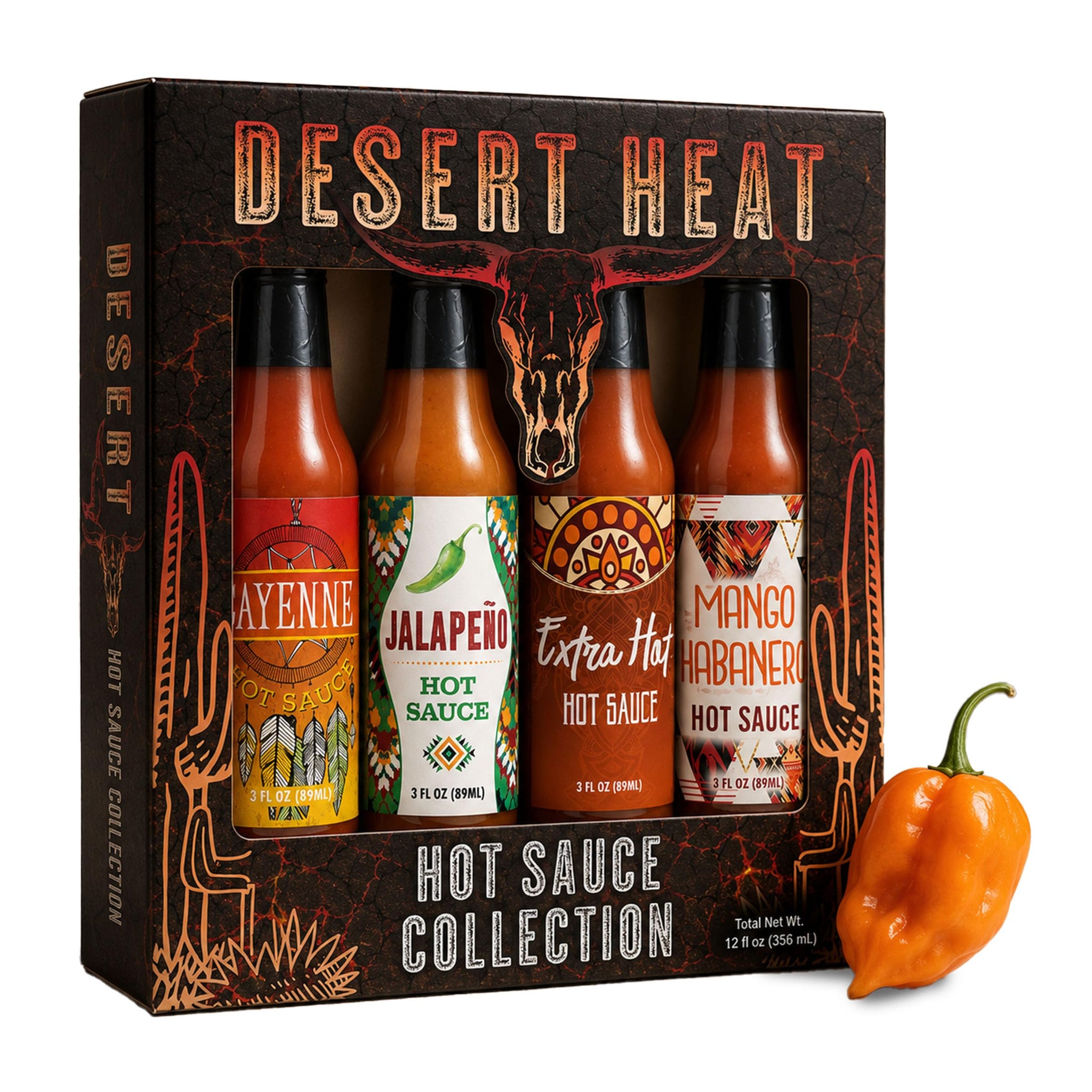 Desert Heat 4 Hot Sauce Variety Pack
