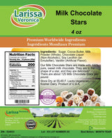 Milk Chocolate Stars (4 oz, ZIN: 524933)