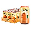 Bloom Pop Prebiotic Soda 12 Pack, Classic Orange Flavor, 12oz Cans | Prebiotic Soda for Gut Health, Low Calorie Soda, No Caffeine, Healthy Soft Drink