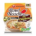Nongshim Ramen Noodles, Gourmet Instant Ramen bowl, Premium Microwavable Noodle Soup, Spicy Chicken, 3.03 Ounce