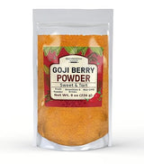 Unpretentious Goji Berry Powder, Drink & Smoothie Mix-in, Sweet & Tart, Fruity Ingredient (8 Ounce)