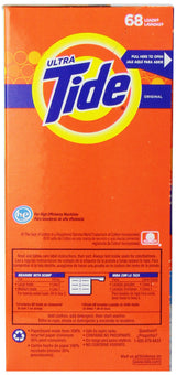 Tide Original HE Turbo Powder Laundry Detergent, 68 Loads, 95 Oz