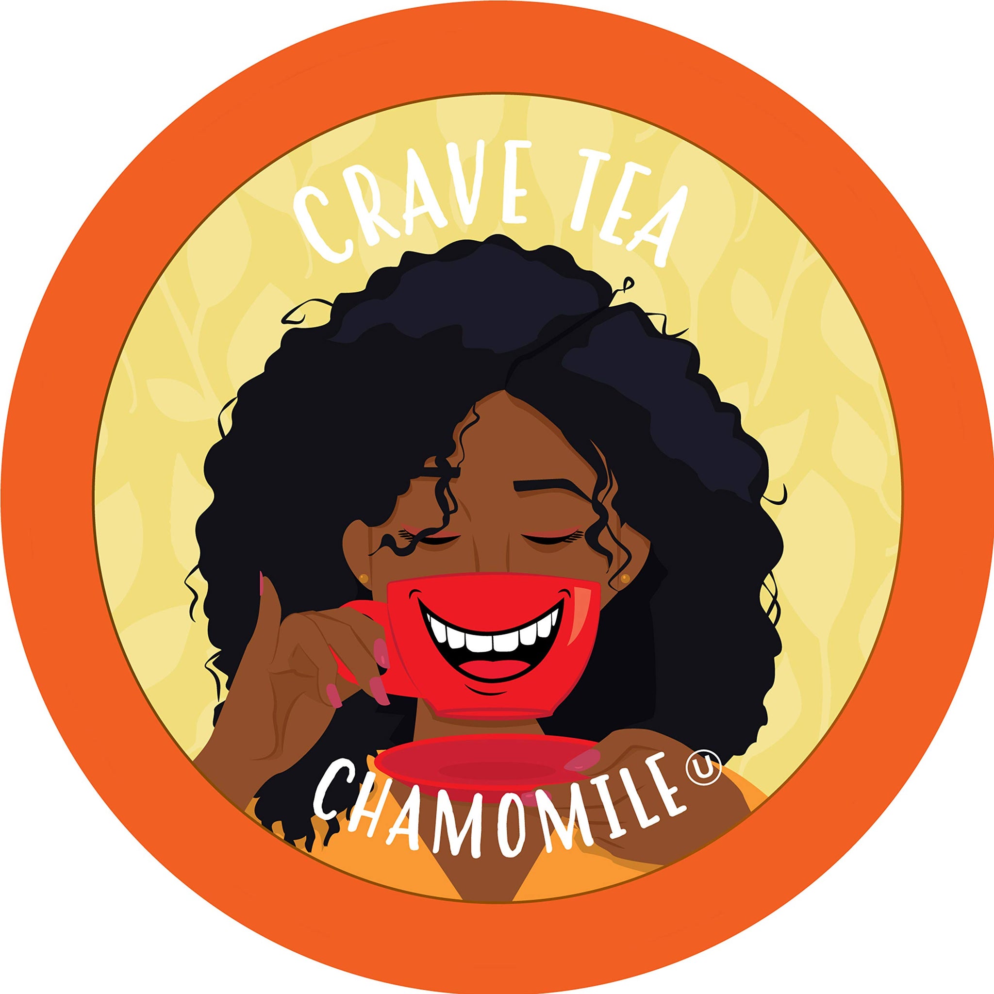 Crave Beverages Tea Pods, Chamomile for Keurig K Cup Brewers, 40 Count