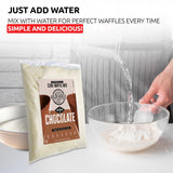OLDSOUL Professional Cone Waffle Mix | GLUTEN FREE & VEGAN | 10 Lbs | Chocolate Flavor | Batter Mix | 224 Cone Waffles (10 Lbs, Gluten Free & Vegan)
