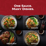 KA-ME Authentic Asian Teriyaki Sauce - Teriyaki Marinade & Grilling Sauce - Savory Sweet Soy Marinade - Authentic Asian Cuisine - Non-GMO & Kosher - 8