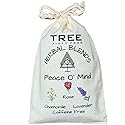 Peace O' Mind Herbal Blend - Chamomile, Red Rose Petals, Lavender | Natural Caffeine Free Tea & Smoke Blend by Tree Fifty Four | 30 Cups