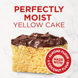 Duncan Hines Keto Friendly Classic Yellow Cake Mix, Zero Added Sugar, Gluten Free, 10.6 oz.
