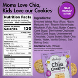 Audrey's Chia Cookies - (Chocolate Chip, 3 Pack), Natural, Antioxidants, Omega-3's, Non-GMO
