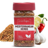 Eastanbul Mediterranean Seasoning, 5.29oz, Mediterranean Spice Blend, Herb & Salt Blend, Spiced Sea Salt and Herb Seasoning For Food, No Filler, No