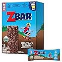 Zbar - Chocolate Brownie - Soft-Baked Energy Snack Bars - Non-GMO - 11g Whole Grains - USDA Organic Granola Bars - Snacks for Kids (18 Pack)