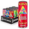 RAVE Mood Energy Drink is Mind Blowingly Different. With Mood-Boosting Functional Mushrooms, Nootropics, Adaptogens & B Vitamins. Experience Mind