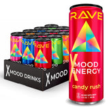 RAVE Mood Energy Drink is Mind Blowingly Different. With Mood-Boosting Functional Mushrooms, Nootropics, Adaptogens & B Vitamins. Experience Mind