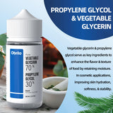Obrilo 100 mL (3.3 oz.) x 2 Bottles 70/30 Blend Vegetable Glycerin (VG) & Propylene Glycol (PG), Pure USP Kosher, Food Grade, DIY