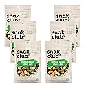 Snak Club Protein Power Snack Mix with Peanuts, Roasted Edamame, Dried Cranberries, Pumpkin Seeds, Almonds, and Cashews, Gluten-Free and Kosher Trail