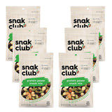 Snak Club Protein Power Snack Mix with Peanuts, Roasted Edamame, Dried Cranberries, Pumpkin Seeds, Almonds, and Cashews, Gluten-Free and Kosher Trail