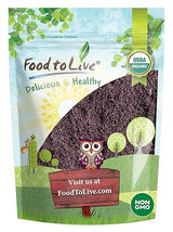 Food to Live Organic Freeze-Dried Maqui Berry Powder, 4 Ounces - Non-GMO, Raw, 100% Pure, Vegan Superfood, No Added Sugar, Bulk, Rich in Iron, Fiber