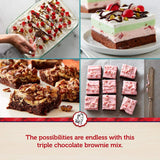 Betty Crocker's Hershey's Triple Chocolate Brownie Mix (20 oz. ea., 4 pk.)