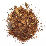 Herbal Chocolate Chai Tea, by Herb Co, Aspalathus Linearis, Loose Leaf Blend with Rooibos, Ginger, Cardamom, Chocolate-Chips & Flavoring, Caffeine