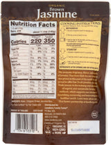 Family Farms Organic Brown Jasmine Rice, Thai Hom Mali, 8 Ounce (Pack of 3)