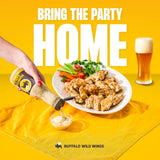 Buffalo Wild Wings Parmesan Garlic Sauce, 12 fl. oz., Perfect Dipping Sauce, Chicken Marinade, Chicken Parmesan Topping and Wing Seasoning, Made