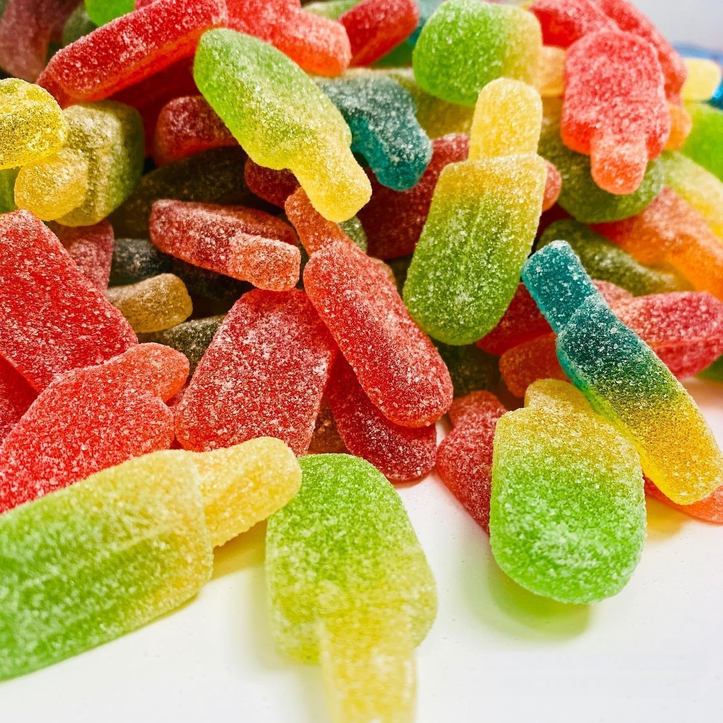 Huer Ice Pops Sour Gummies, 1kg/2.2 oz. Bulk Bag