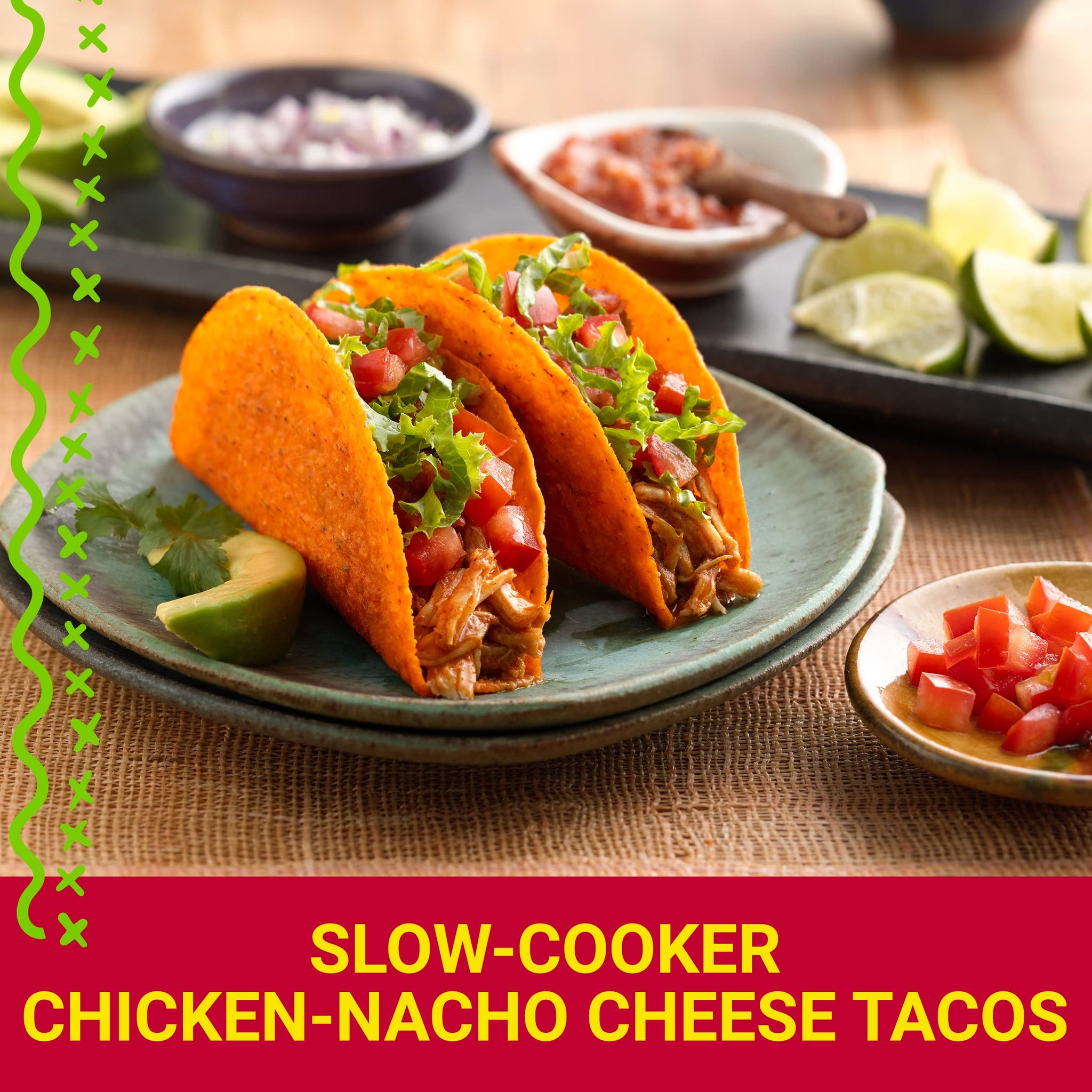 Old El Paso Bold and Soft Taco Dinner Kit with Nacho Cheese Flavored Taco Shells and Flour Tortillas, Easy Meal Prep, 12 Ct, 12.6 oz