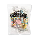 Imagine Splash Unicorn Candy Bracelet - 12 Count Individually Wrapped Edible Unicorn Jewelry - Rainbow Fruit Flavored Candy Bracelets - Party Favors