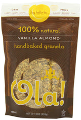 Ola Granola, Vanilla Almond, 9 Ounce