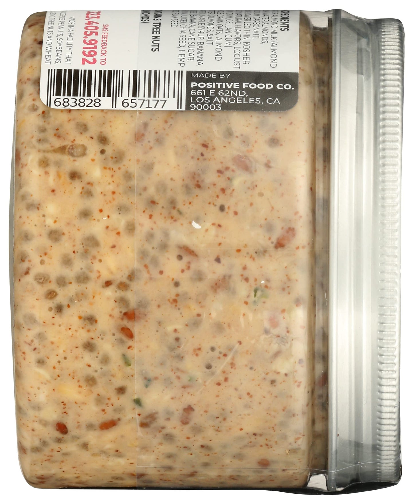 Positive Food Co, Almond Butter Overnight Oats, 10.58 Ounce