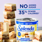 SPLENDA Reduced Calorie Sweetened Condensed Milk, No Sugar Added, 14 Ounce Can