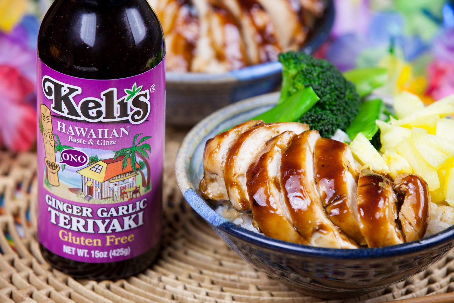 Keli's Ginger-Garlic Teriyaki Sauce. Low Sodium, Vegan & Gluten Free Kid Friendly Sauce. Flavorful Hawaiian Teriyaki Glaze and BBQ Sauce- Made