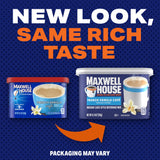 Maxwell House Instant Cafe-Style Beverage Mix, Easy to Prepare, 1 Canister, for Quick Morning Coffee or Afternoon Treat, French Vanilla Cafe, Kosher