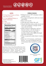Mom's Place Gluten-Free Sugar Cookie Mix, Dessert Baking, Easy to Make, Nut, Dairy & Soy Free, 12 Servings, 11.3 oz